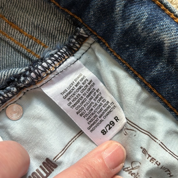 Lucky Brand Limited Edition Yellowstone Embroidered Jeans, 8/29R, New No Tag! 🤠 - Picture 9 of 12